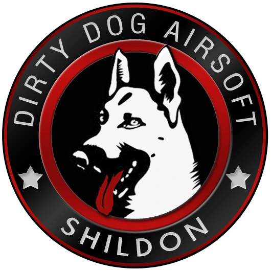 Dirty Dog Airsoft Badge